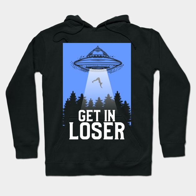 Spaceship hoodie top